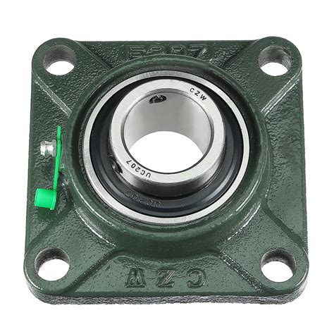 Pillow Block Cast Bearing UCF207 35mm Mounted Bear Square Flange - Walmart.com - Walmart.com