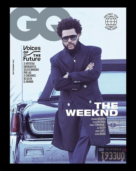 The Weeknd on the cover of GQ magazine. : r/TheWeeknd