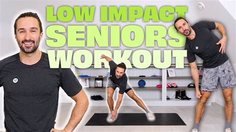 10 Minute LOW IMPACT SENIORS Workout | The Body Coach TV - The Global ...