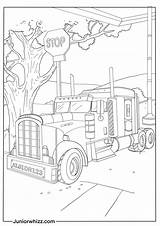 Semi Truck Coloring Pages 12 Free Printable PDFs sketch template