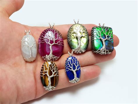 Some pendants I made using different gemstones | Gemstones, Jewelry ...