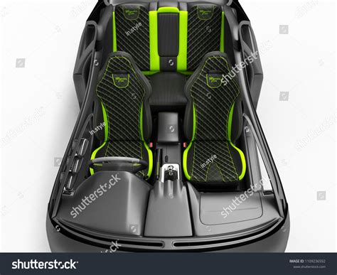 Exclusive Tuning Project Interior Sports Car Stock Illustration ...