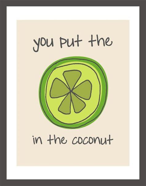 Put the lime in the coconut | Practical magic, Words, Music lyrics