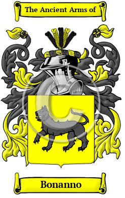 Bonanno Name Meaning, Family History, Family Crest & Coats of Arms