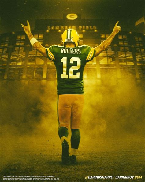 Aaron Rodgers, Green Bay Packers | Daring Boy Interactive Football ...