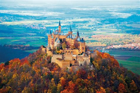 Hohenzollern Castle: A Stunning 4K Ultra HD Autumn Forest View