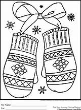Winter Coloring Page For Kindergarten  Home sketch template