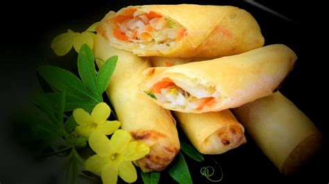 Chinese Vegetable Spring Rolls (Chinese Style Cooking Recipe) | Recipe ...