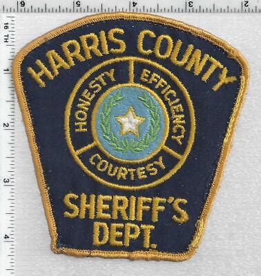 Harris County Sheriff (Texas) 3rd Issue Uniform Take-Off Shoulder Patch ...