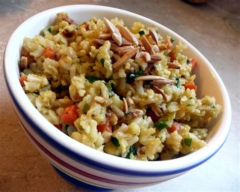 Just The Eats Ma'am: Brown Rice Pilaf