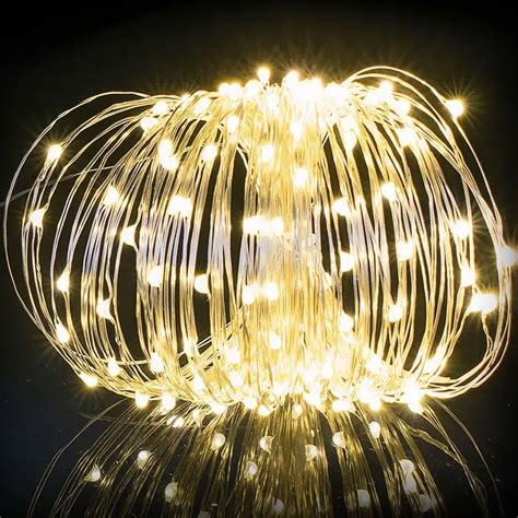 Solar String Lights, Fairy Solar Lights Outdoor, Copper Wire Lights( 200led,65.6ft) Fairy String ...