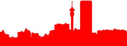 Johannesburg Skyline Silhouette | Free vector silhouettes