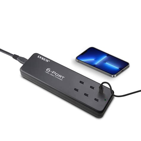 OEM GaN 120W 6-Port USB-C PD Laptop Charger,GaN 120W 6-Port USB-C PD Laptop Charger Manufacturer