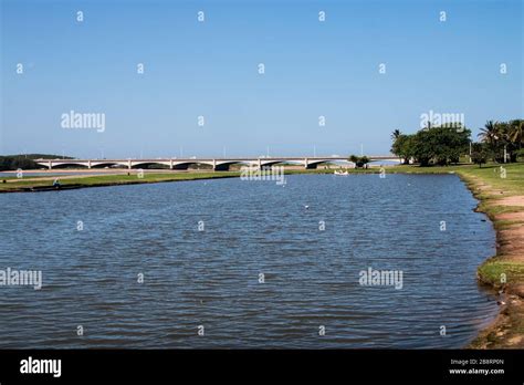 Bridge over umgeni river at blue lagoon, Durban, South Africa Stock ...