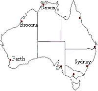 Map of Broome - Interactive And Printable Broome Maps, Kimberleys, WA