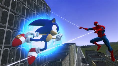 Spider-Man vs Sonic the Hedgehog #4 by shinxboy on DeviantArt