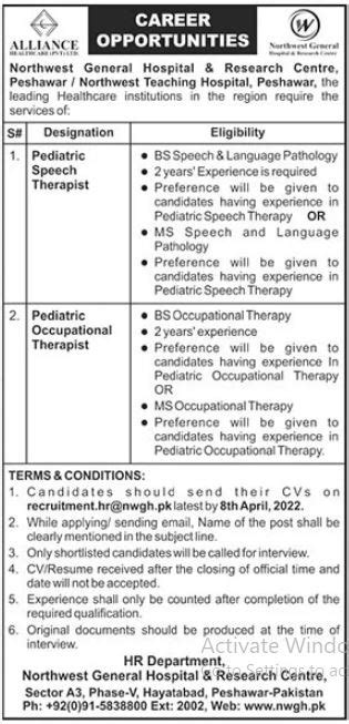 Career Opportunities at Northwest General Hospital 2024 Job ...