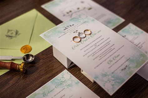 Wedding invitation detail shot - Creative Commons Bilder