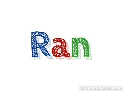 Ran Logo | Free Name Design Tool from Flaming Text