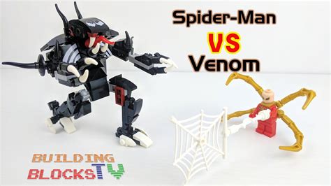 Golden Spider Man vs Venom mecha ,Lego Marvel Spider Man vs Venom sets ...