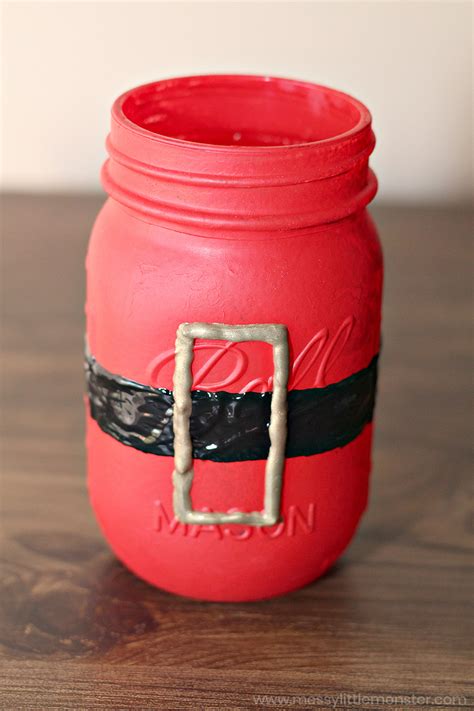 Painted Mason Jars - Christmas Crafts to decorate your home - Messy ...