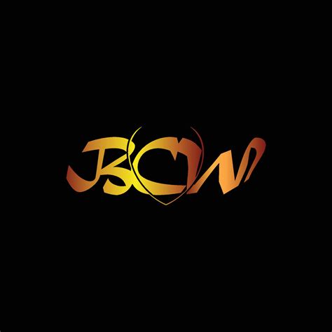 Print BCW text logo design monogram 28244687 Vector Art at Vecteezy