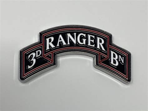 Ranger Scroll Car Badge 3/75 Full Color- 3d BN – Excalibur Industries