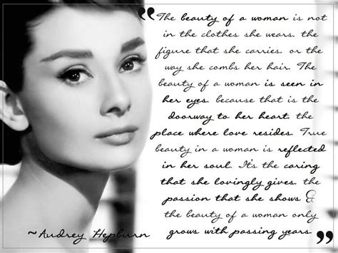 Quotes About Beauty Audrey Hepburn. QuotesGram