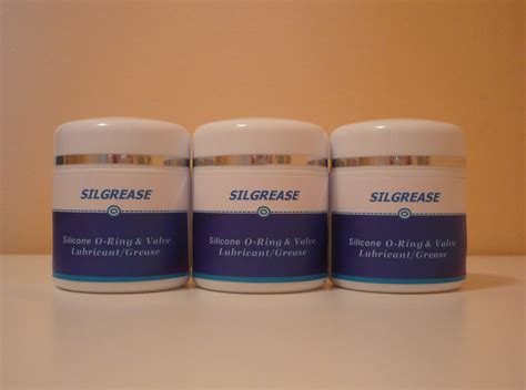 O-Ring Waterproof Silicone Grease / Lubricant 3 x 57g (2.0 oz)