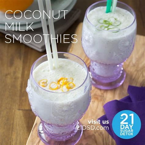 21DSD Recipe: Coconut Milk Smoothies | The 21-Day Sugar Detox by Diane Sanfilippo