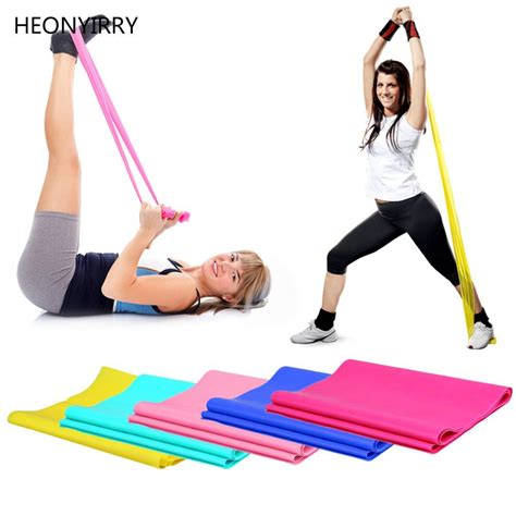 acquistare 1.2 m Elastico Yoga Pilates Rubber Stretch Esercizio Fascia ...