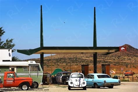 Radiator Springs Gas Station Route 66 Peach Springs Arizona USA www ...