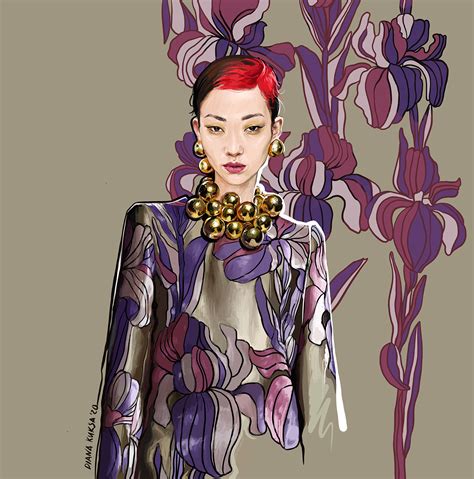 Digital fashion illustration part 3 | Behance