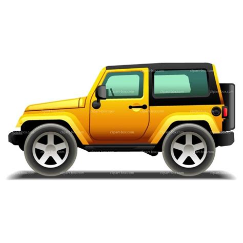 Cartoon Jeep drawing free image download