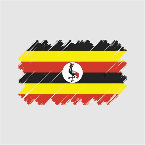 Uganda Flag Vector. National Flag 11509839 Vector Art at Vecteezy