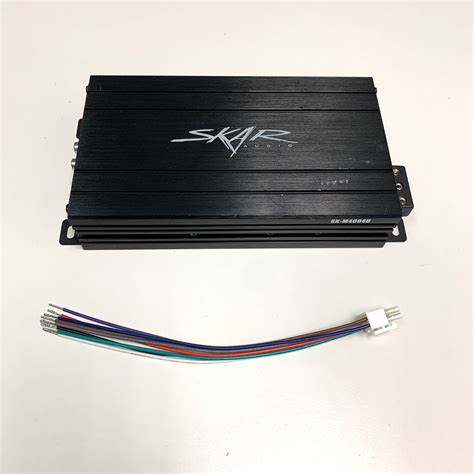 SKAR AUDIO USED SK-M4004D 400 WATT 4-CHANNEL CLASS D MINI CAR AMPLIFIER ...