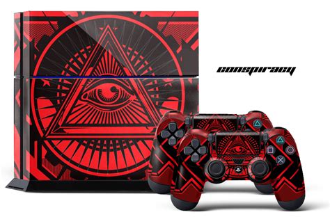 Sony PS4 PlayStation 4 Slim Custom MOD Skin Decal Cover Sticker Graphic ...