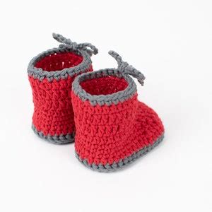 CROCHET PATTERN PDF Crochet Baby Booties Shoes Sleepers Rain Shoes Crib Shoes Newborn 12 Months ...