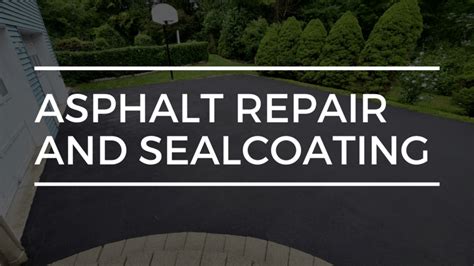 What You Need to Know: Asphalt Repair and Sealcoating 101