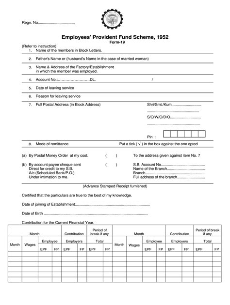 Epf Form 10c Download Pdf - Fill Online, Printable, Fillable, Blank | pdfFiller