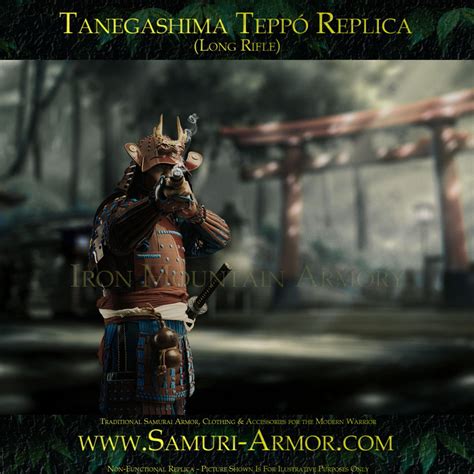 Tanegashima Teppo (rifle): Samurai Matchlock Replica Rifle