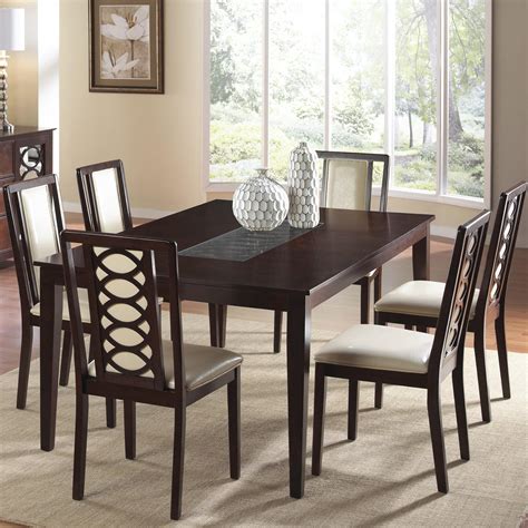 Cramco, Inc Jasmyn 7 Piece Dining Table and Chair Set | Value City ...