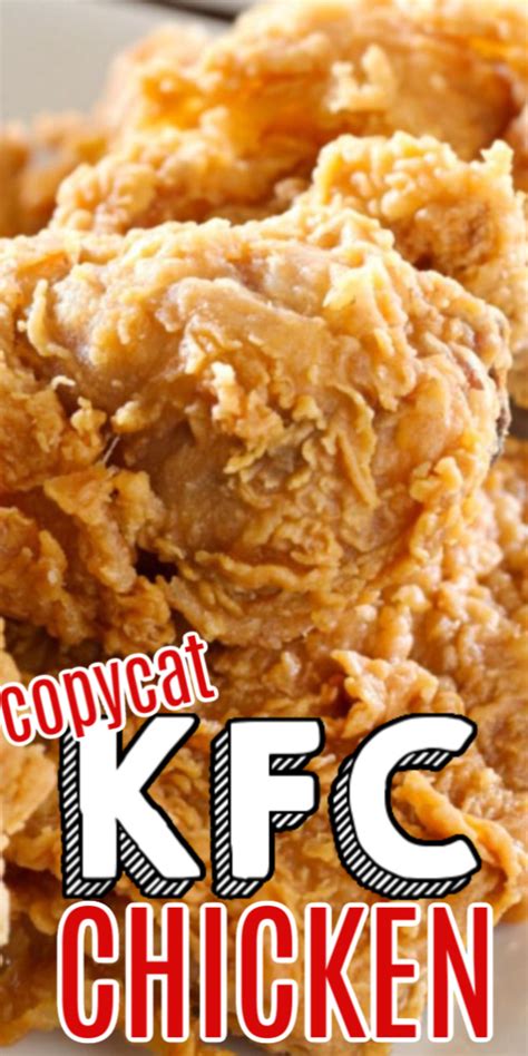 The Ultimate Copycat KFC Chicken Recipe - PinkWhen