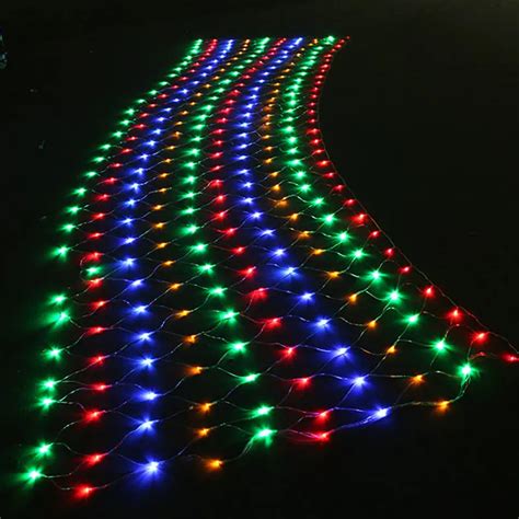 300LED Net Fairy web String Light twinkle mesh Lighting 4.5m*1.5m ...