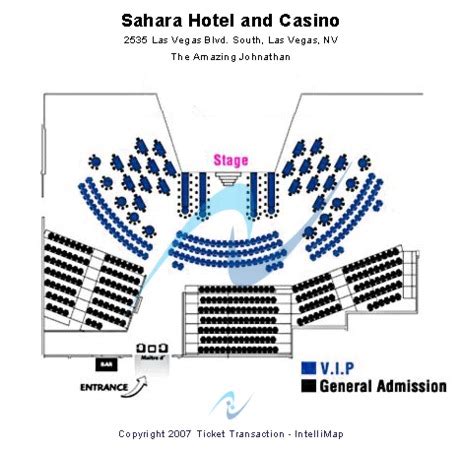 Sahara Theater - Sahara Hotel & Casino Tickets in Las Vegas Nevada ...