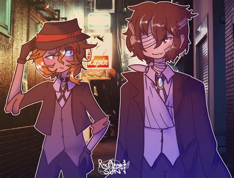 soukoku | fanart by RoseAnneSun on DeviantArt