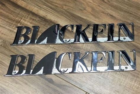 Find Blackfin Boats Chrome Emblems in Bradenton, Florida, United States