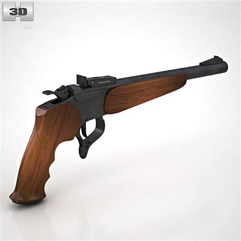 Thompson Contender G2 3D model - Weapon on Hum3D