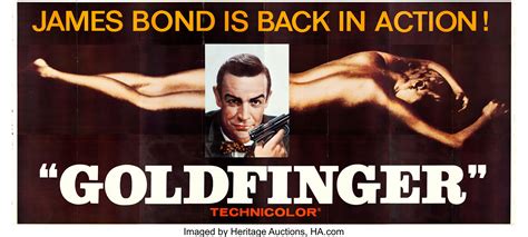 Goldfinger (United Artists, 1964). 24 Sheet (104" X 232").. ... | Lot #86429 | Heritage Auctions