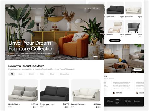 dash. - Furniture Marketplace by Abqary Nasution on Dribbble